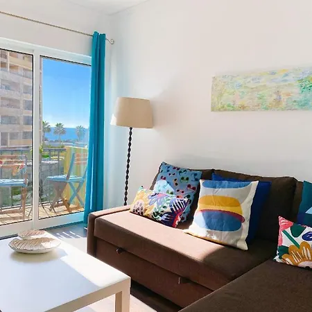 Casa Azul Vista Mar 2min Praia Da Rocha פורטימאו