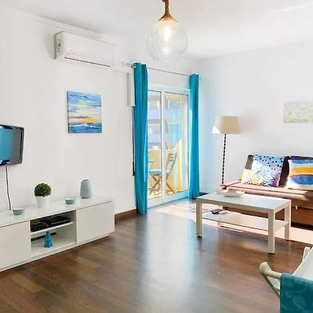 Casa Azul Vista Mar 2min Praia Da Rocha דירה *